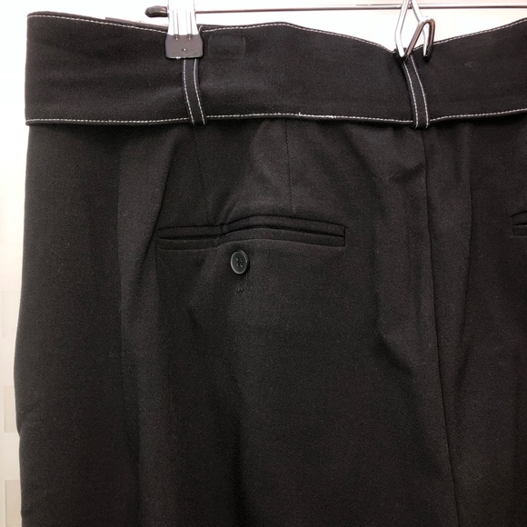 🎉HP🎉 LANE BRYANT LENA Belted Flat Front Tailor Stretch Trouser Pants 16R NWT! - Picture 7 of 16